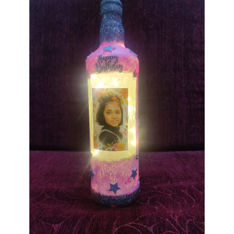 Buy SAND ART Personalized Glass Bottle, Island, Sunset valentine's Day Gift  Online in India - Etsy